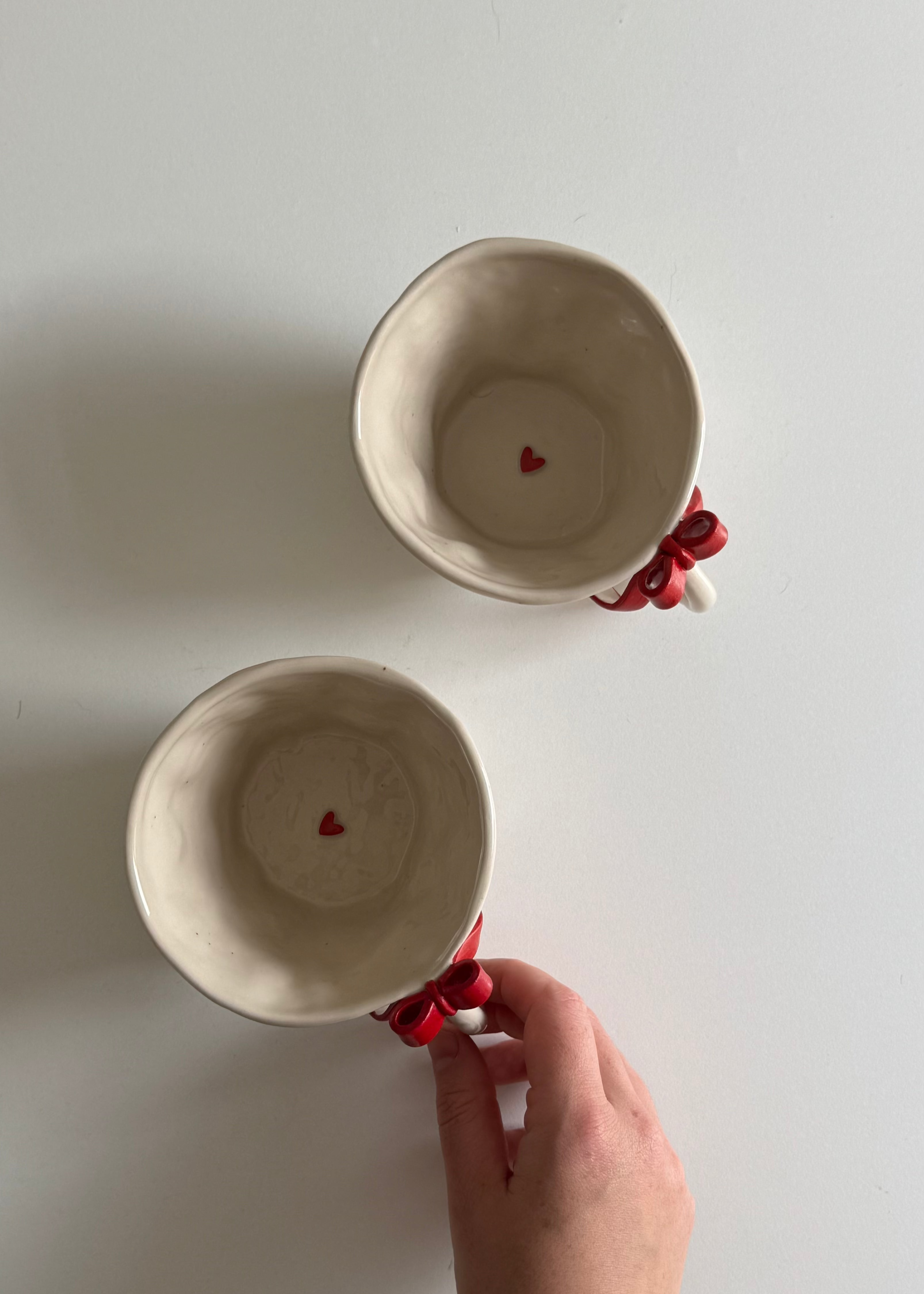 Hearts & Bow Mug