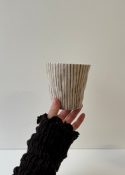 Autumn Striped Tumbler