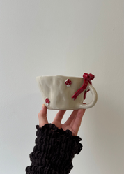Mushroom & Bow Mug