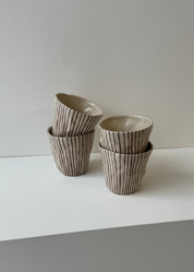 Autumn Striped Tumbler
