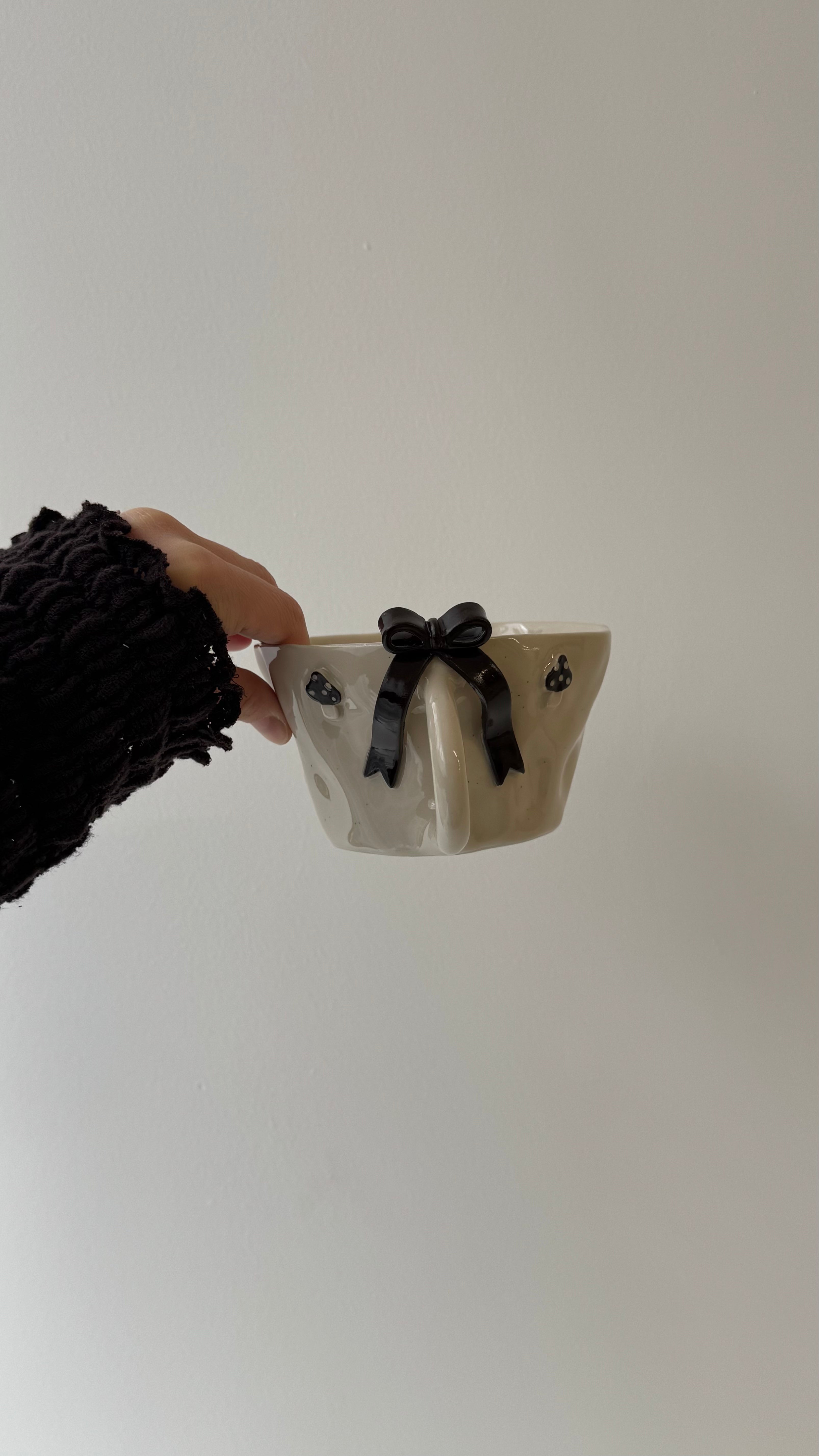 Dark Chocolate Mushroom Mug