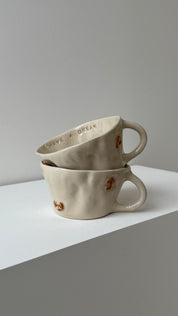 Have A Break Croissants Large Mug