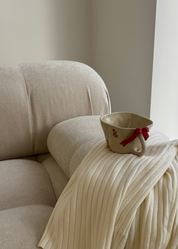 Christmas Teddy with Bow