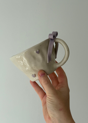 Lilac Bow and Hearts