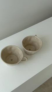 Lilac Heart Mug