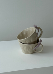 Lilac Bow Mug