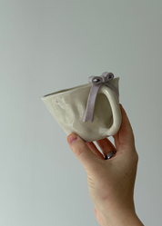 Lilac Bow Mug
