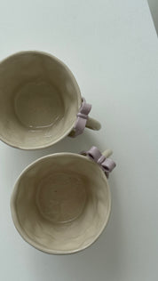 Lilac Bow Mug