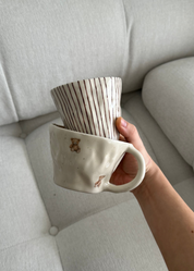 Autumn Striped Tumbler
