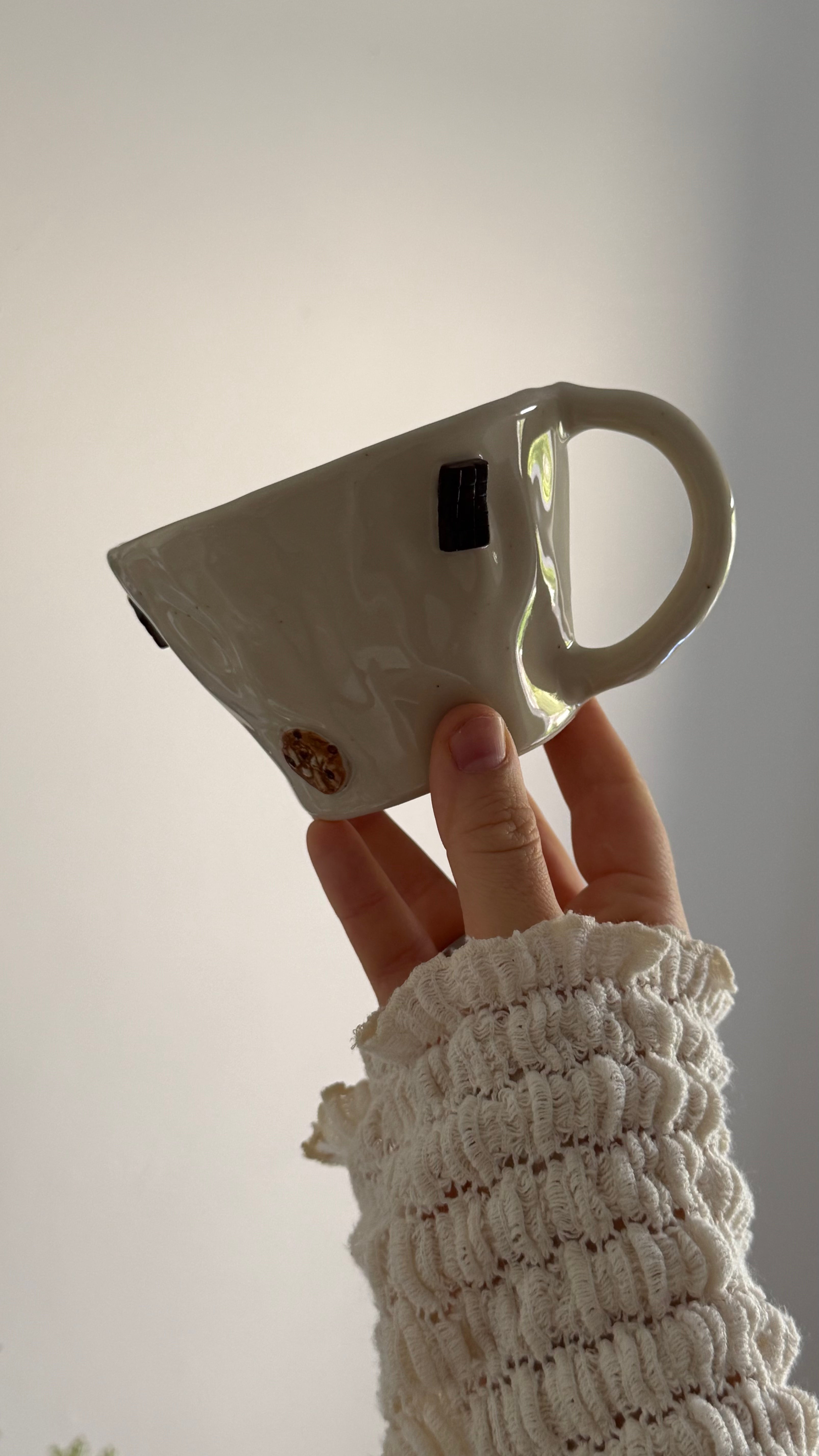 Gold Chocolate Mug
