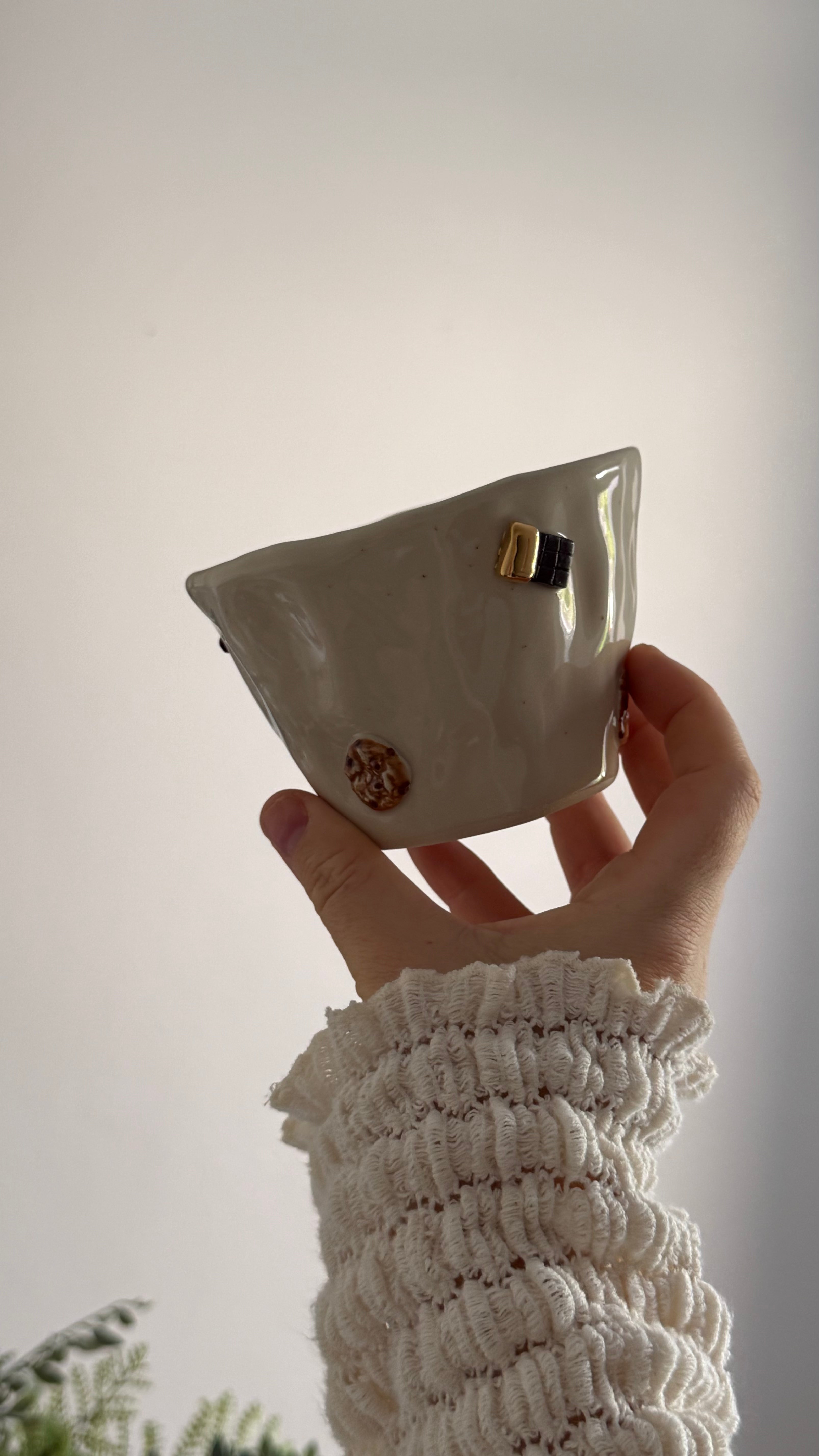 Gold Chocolate Mug