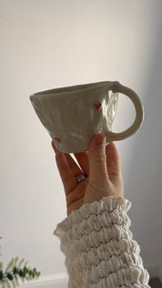 Pink Hearts Isabel Mug