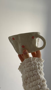 Pink Flower Mug