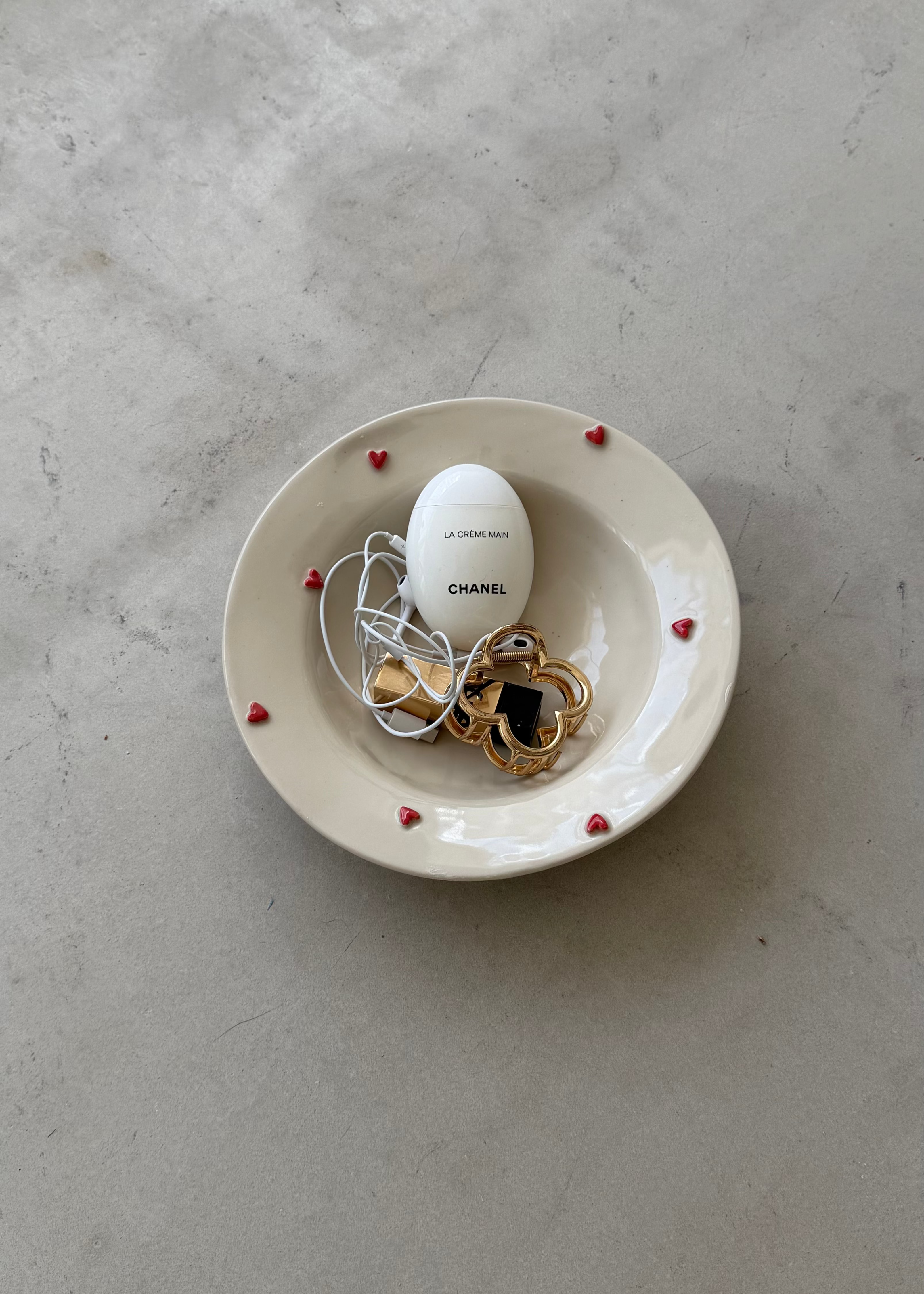 Red Heart Plate
