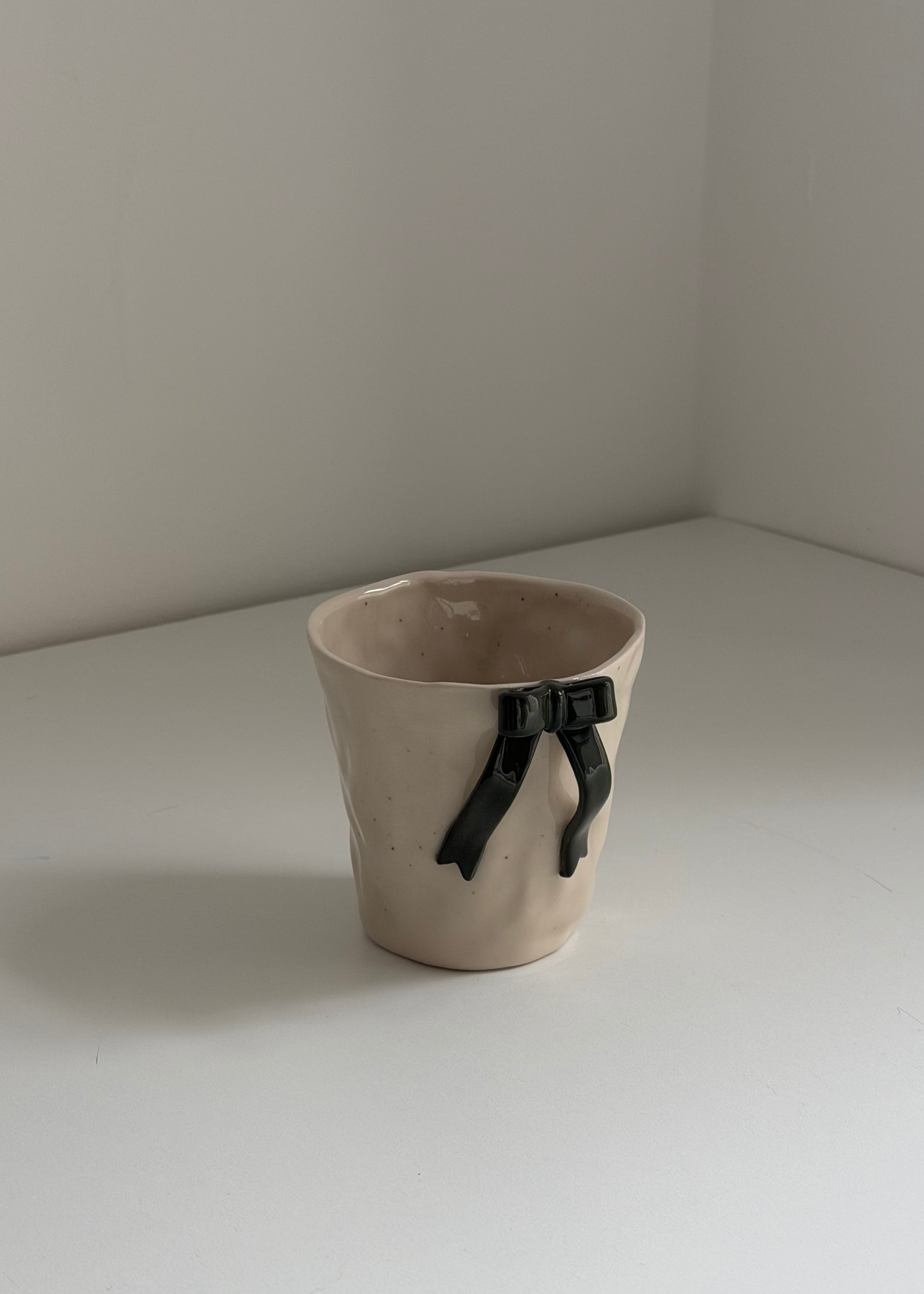Bow Tumbler in Forest Green