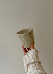 Gold Mistletoe Tumbler