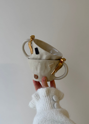 Chocolate & Cookie Bow Mug