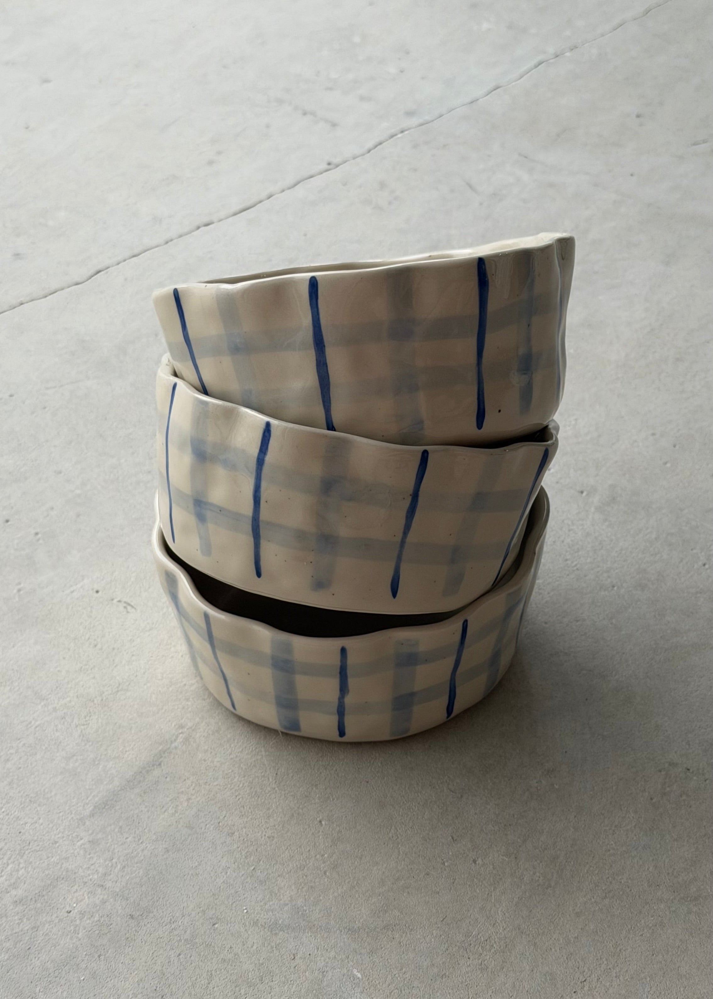Blue Picnic Bowl