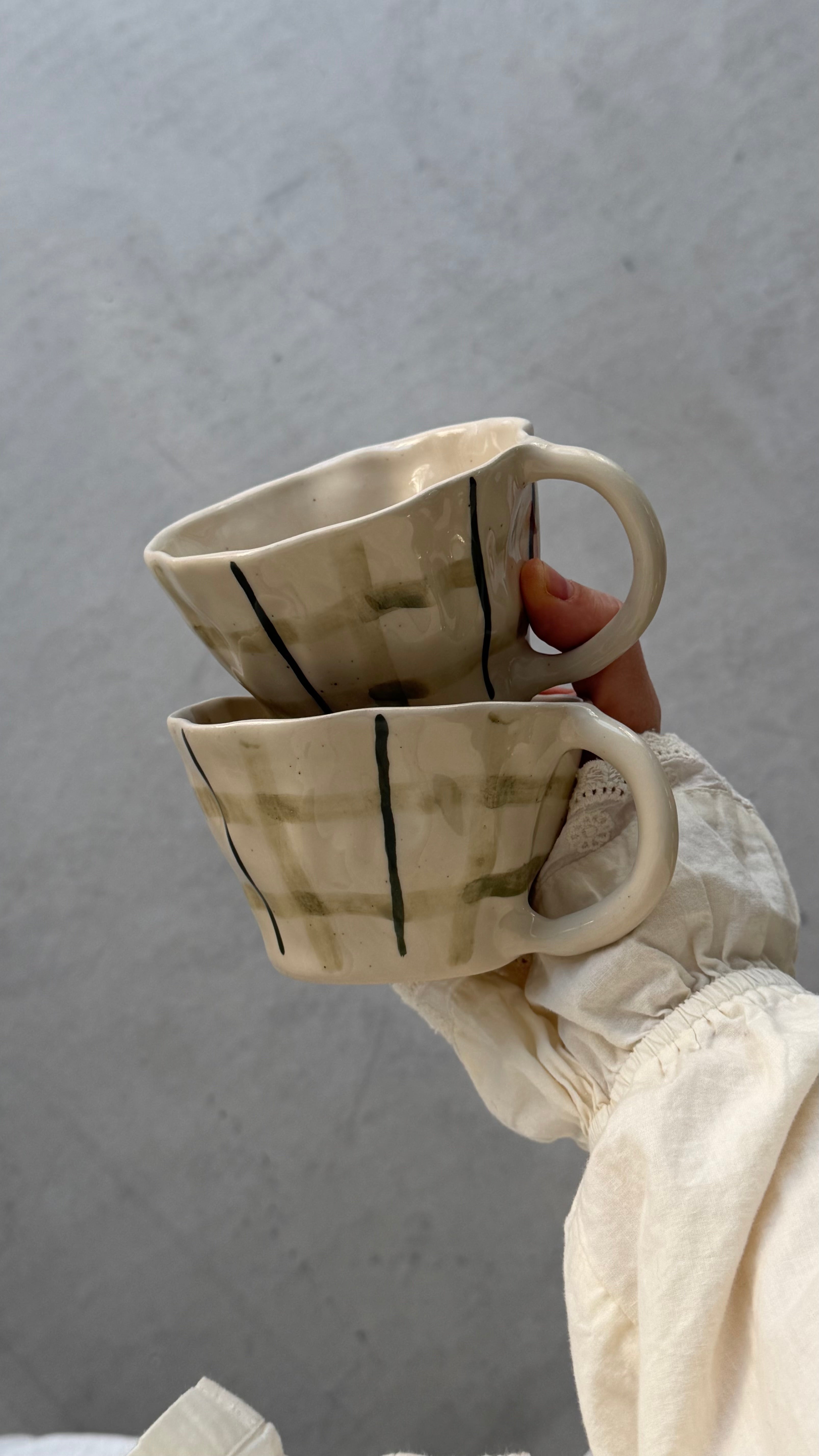 Green Picnic Mug
