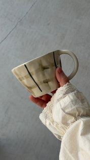 Green Picnic Mug