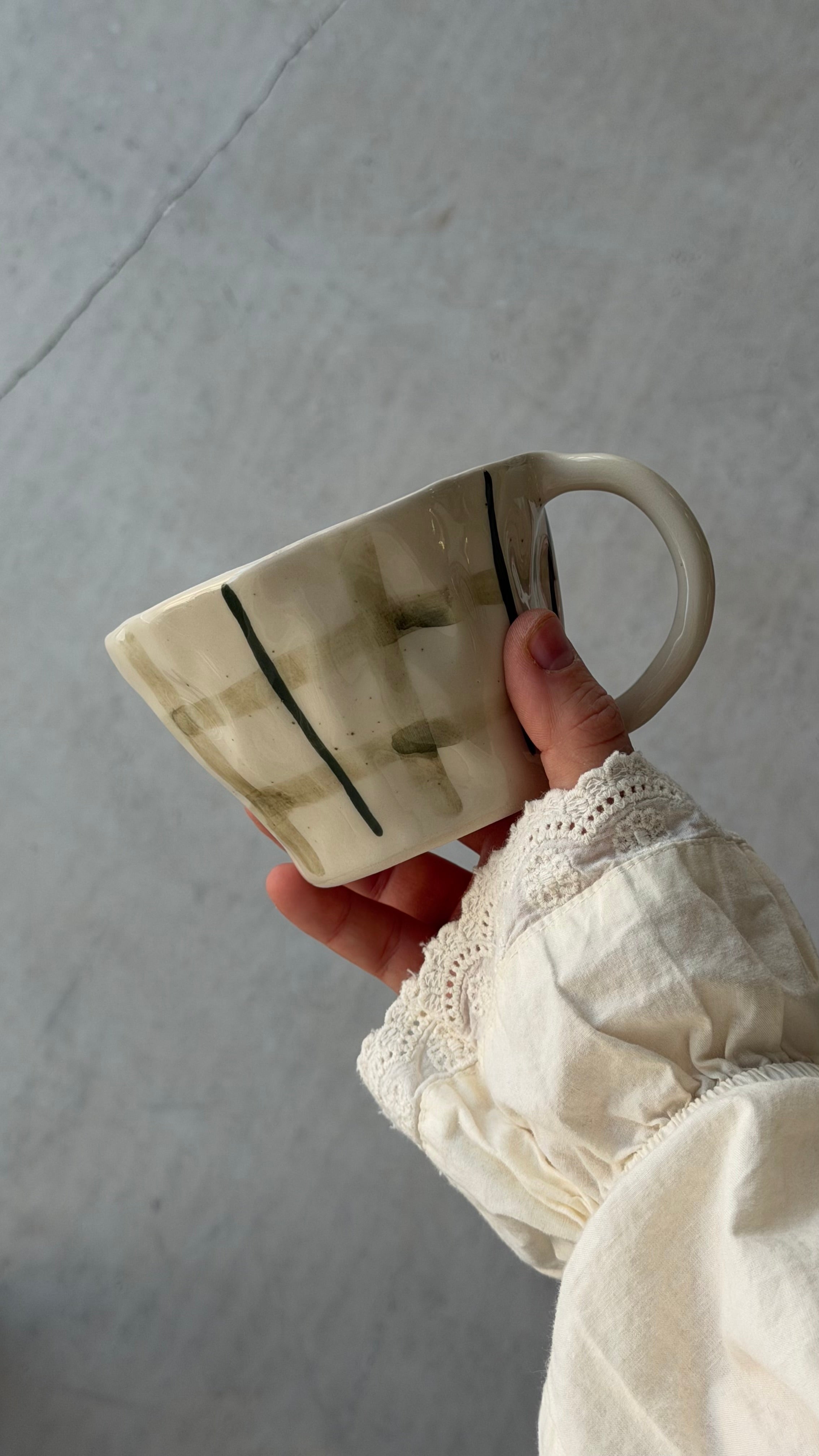 Green Picnic Mug