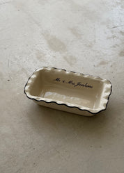 Heirloom Custom Frilled Loaf Dish