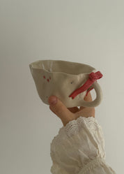 Strawberry & Blueberry Bow Mug