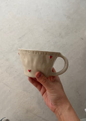 Olivia Heart Mug