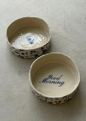 Custom Vintage Floral Bowl