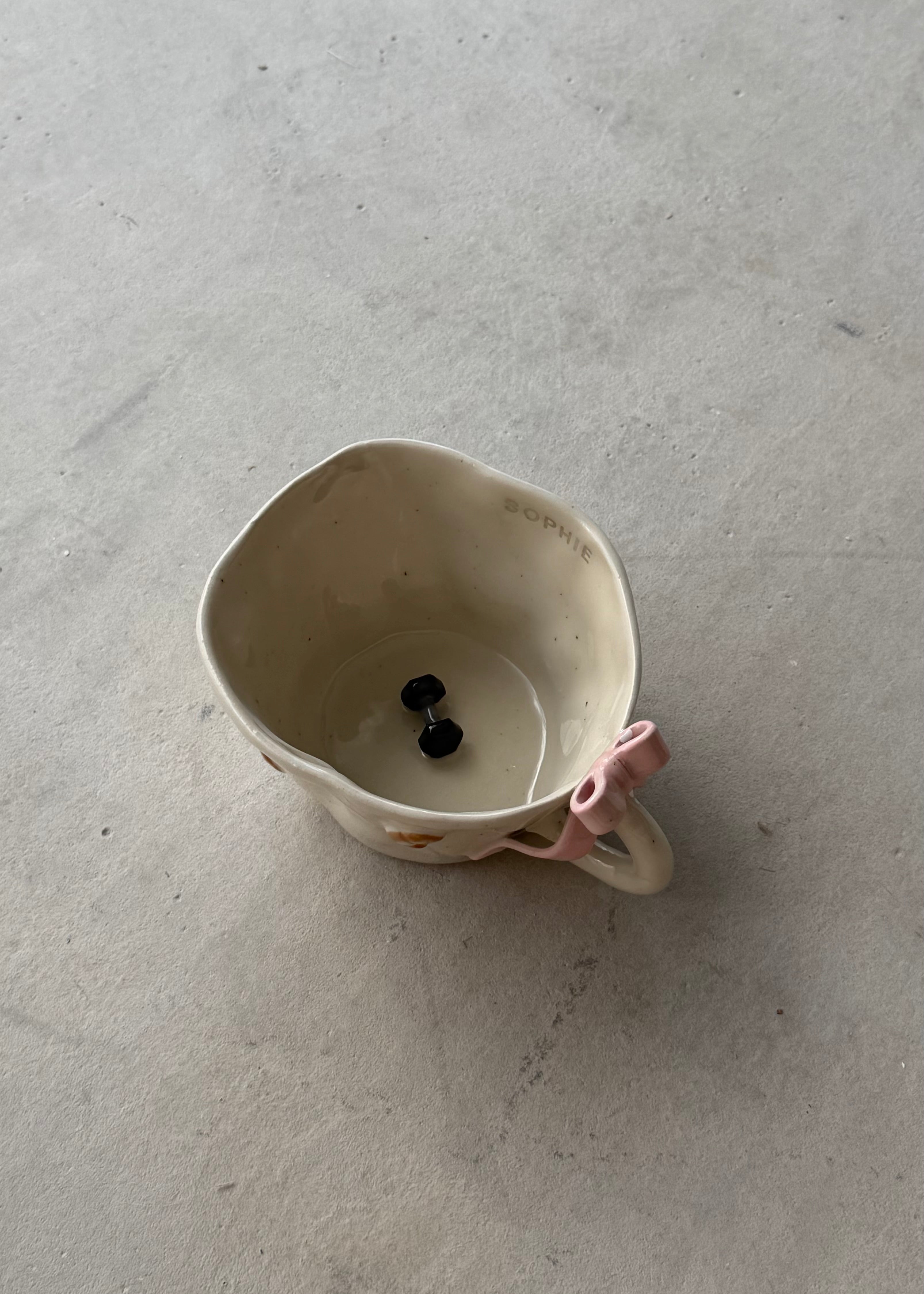 Sophie Dumbell & Croissants Mug