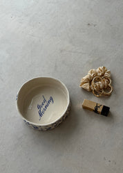 Good Morning Vintage Floral Bowl