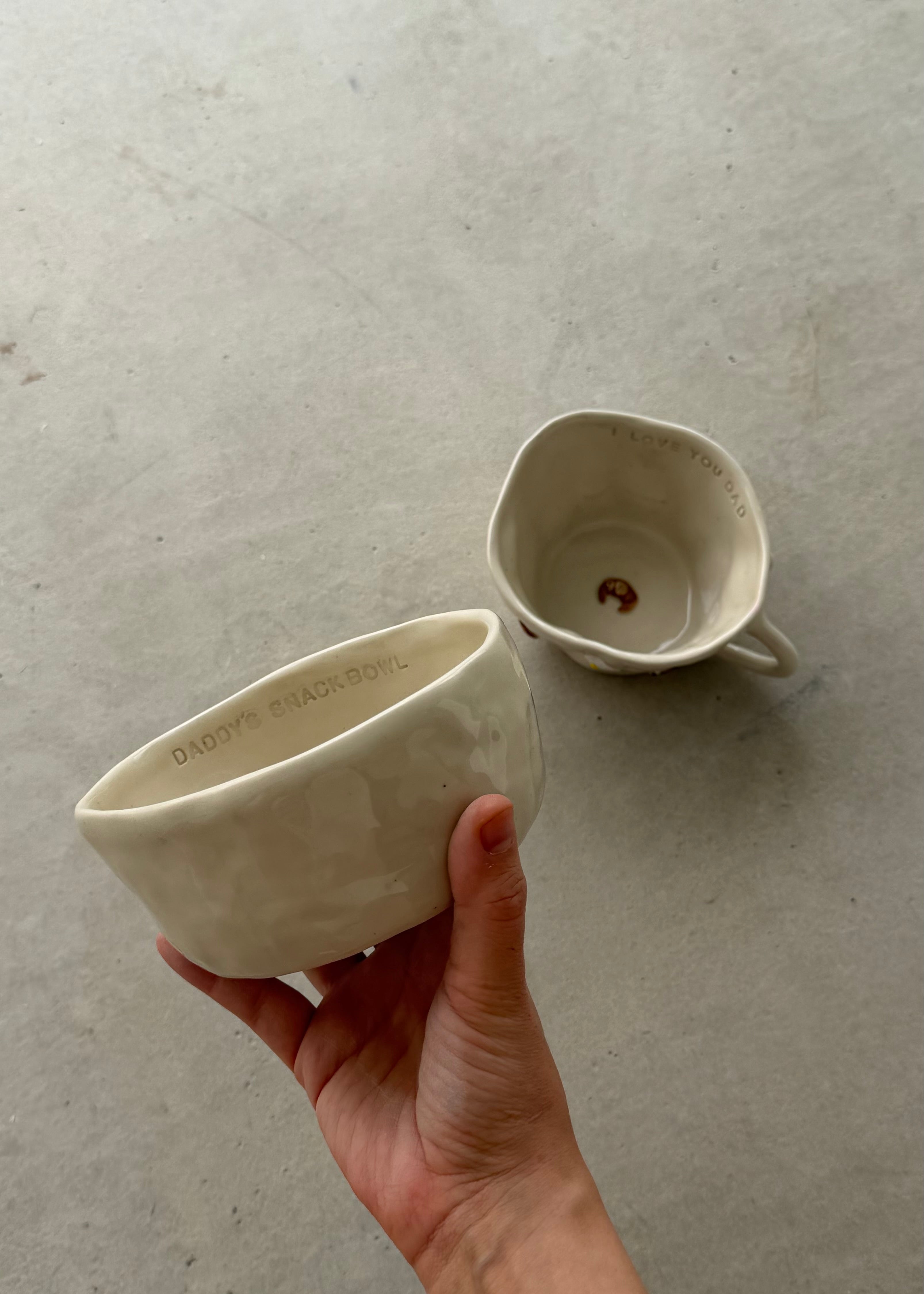 Daddy's Snack Bowl