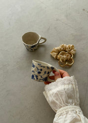 Vintage Floral Espresso