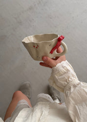 Strawberry & Blueberry Bow Mug