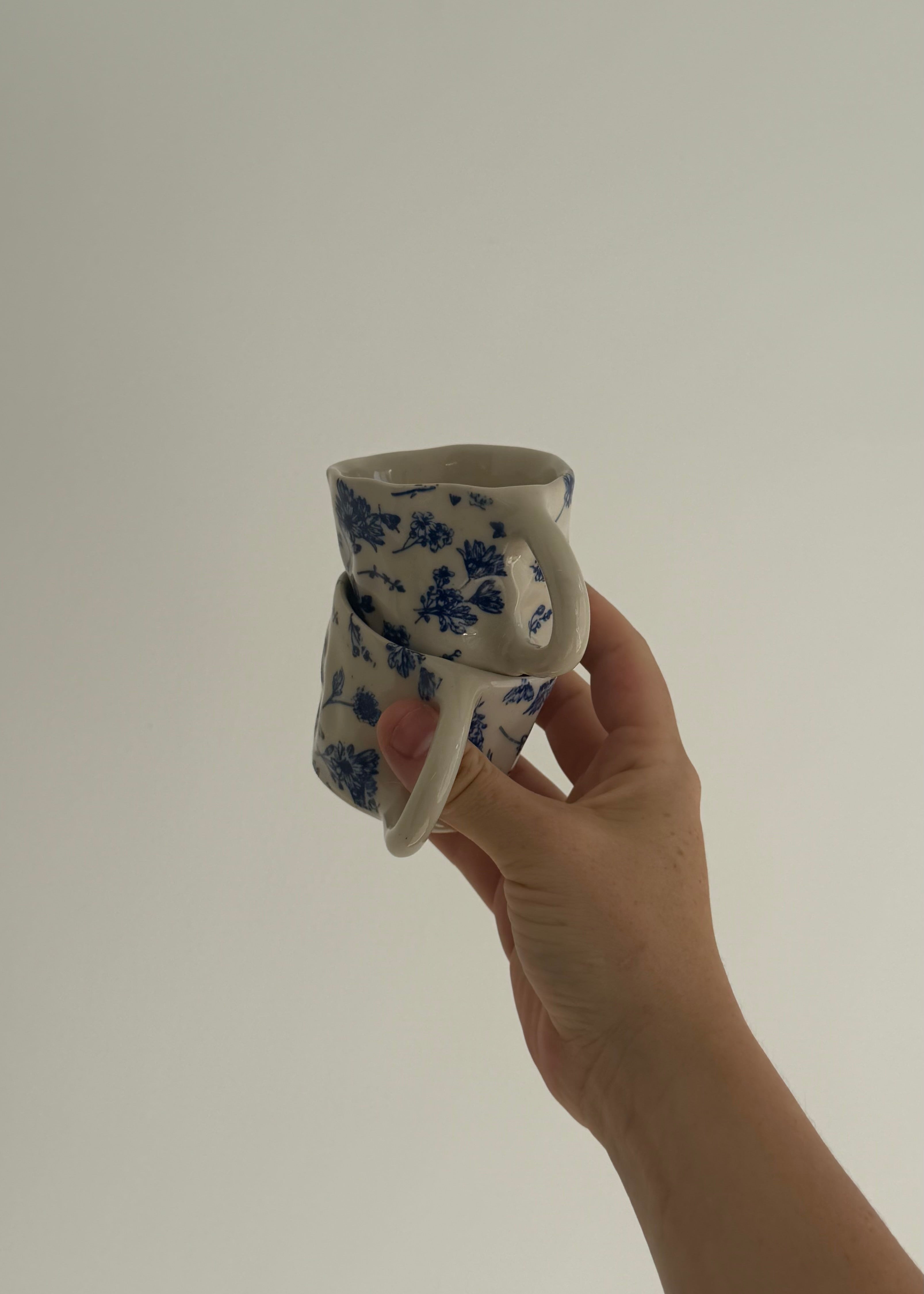 Vintage Floral Espresso