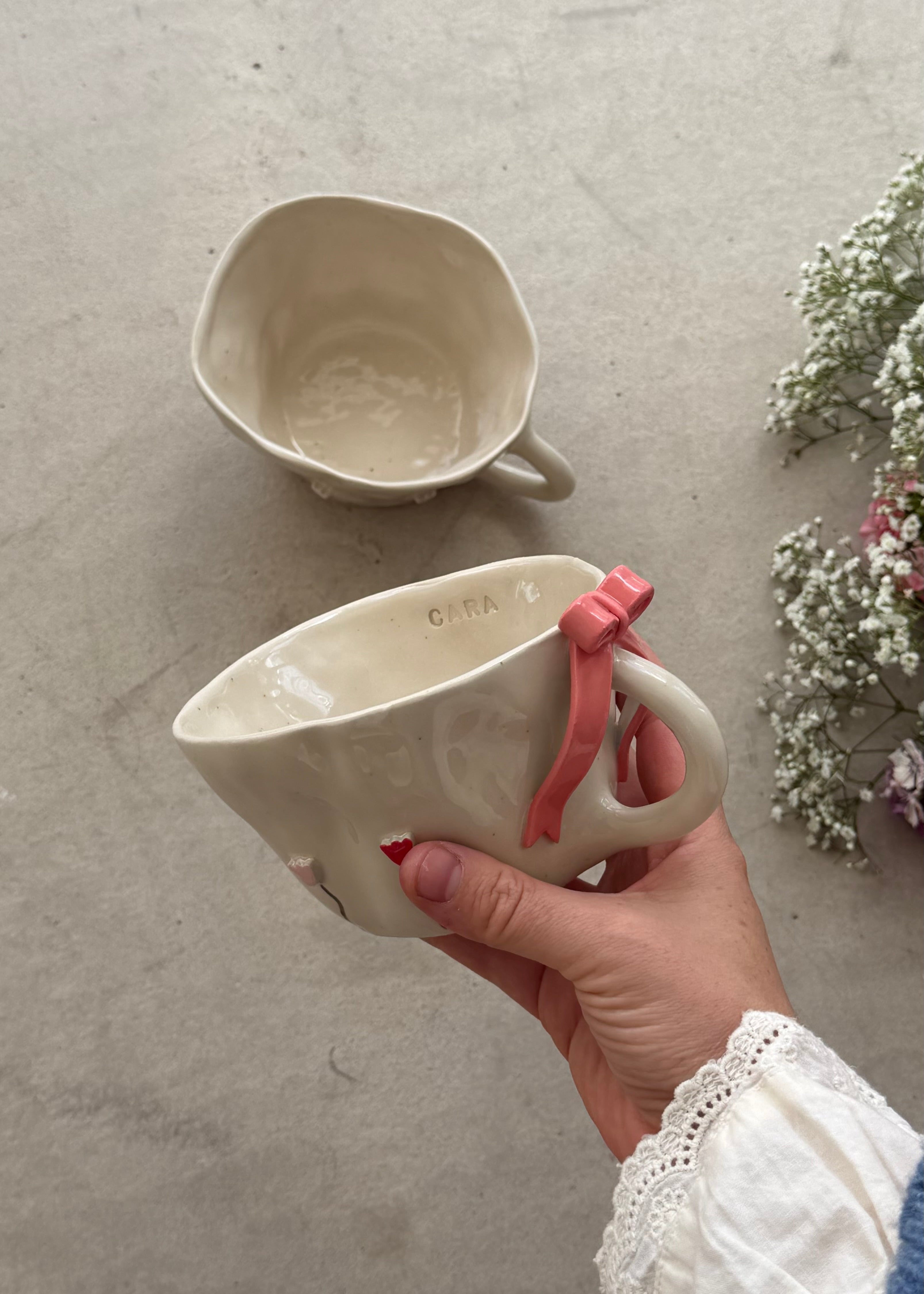Custom Tulips Mug (large)
