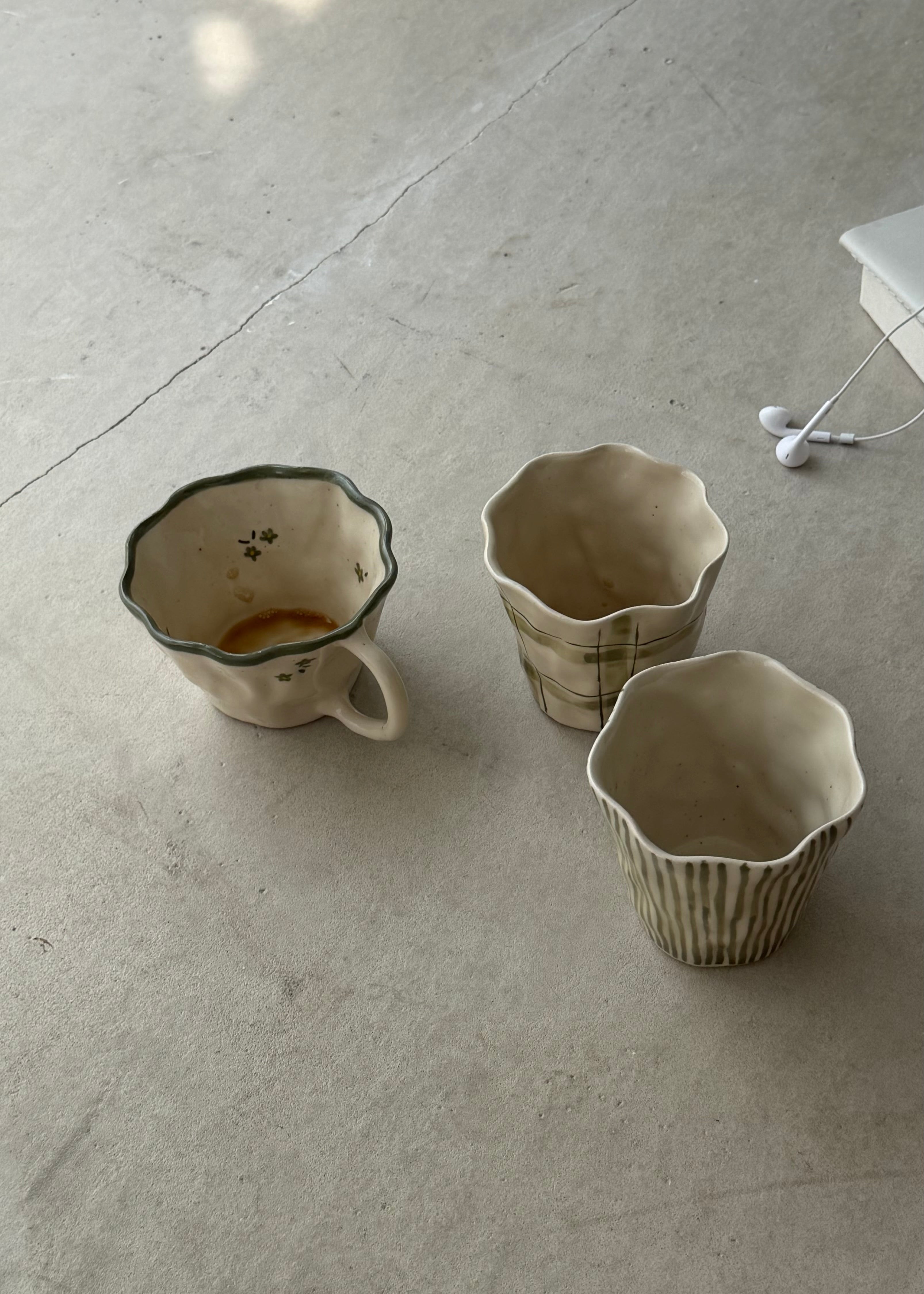 Olive Green Picnic Tumbler