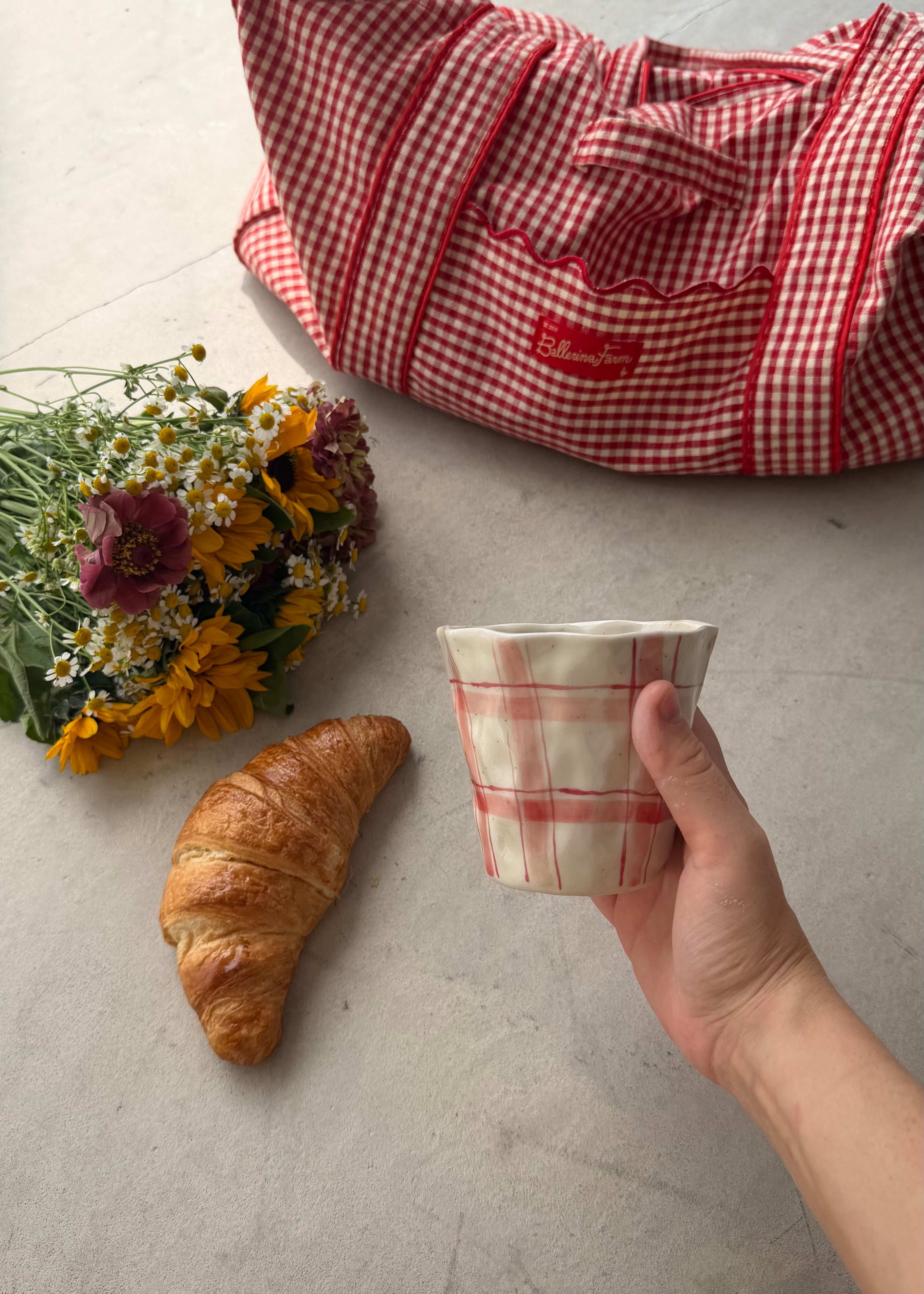 Red Picnic Tumbler