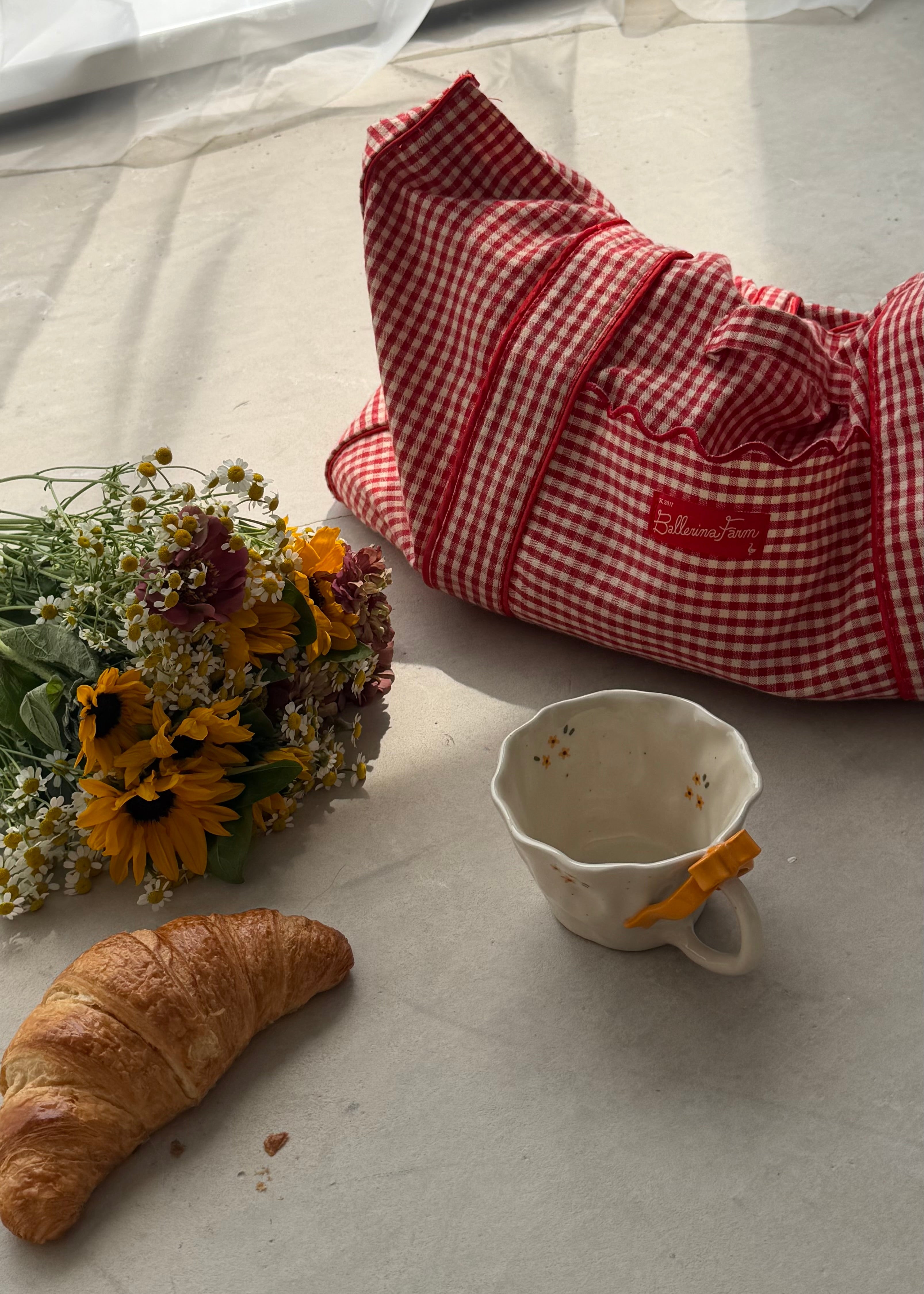 Sunflower Bow Mug