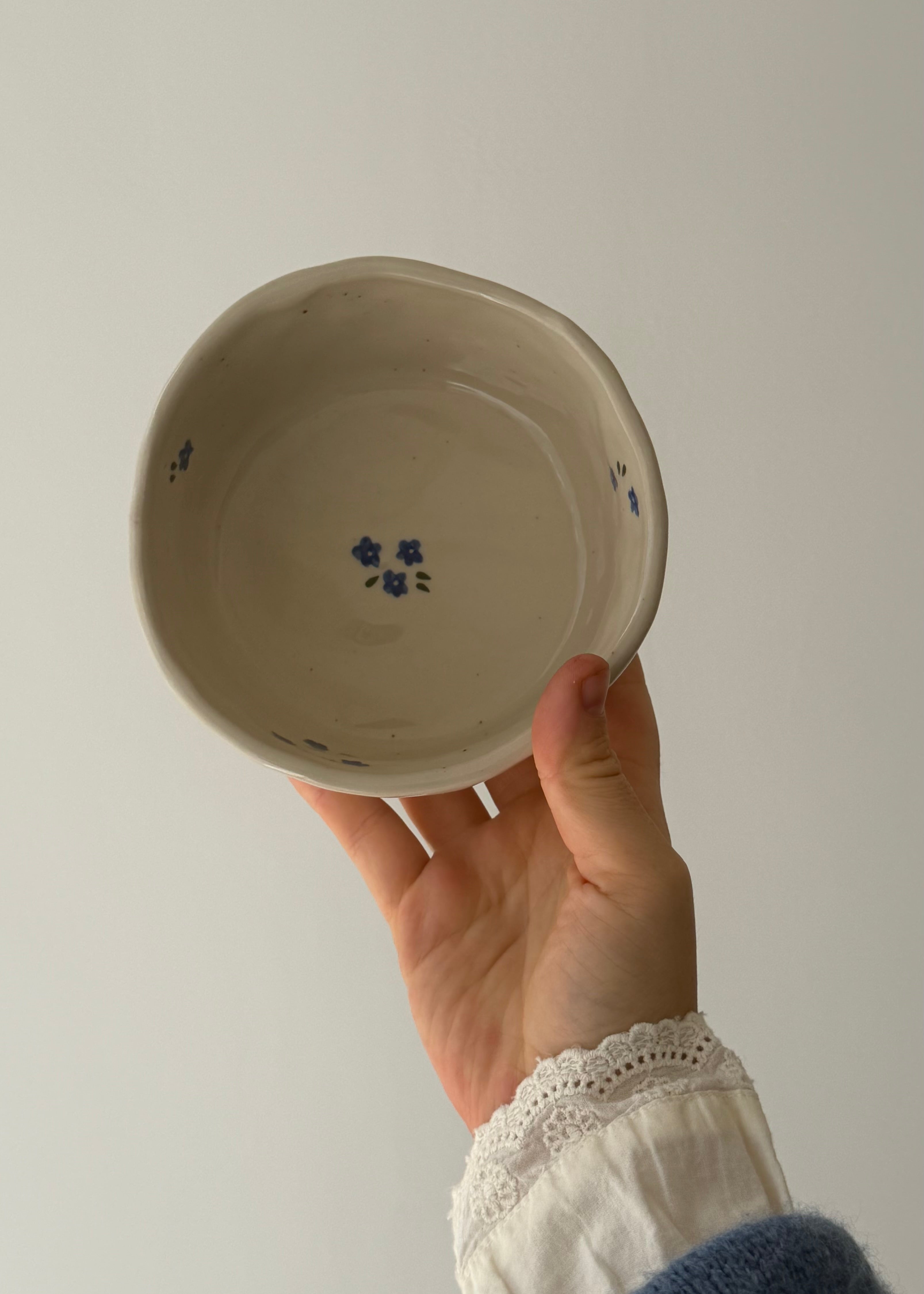 Denim Cereal Bowl