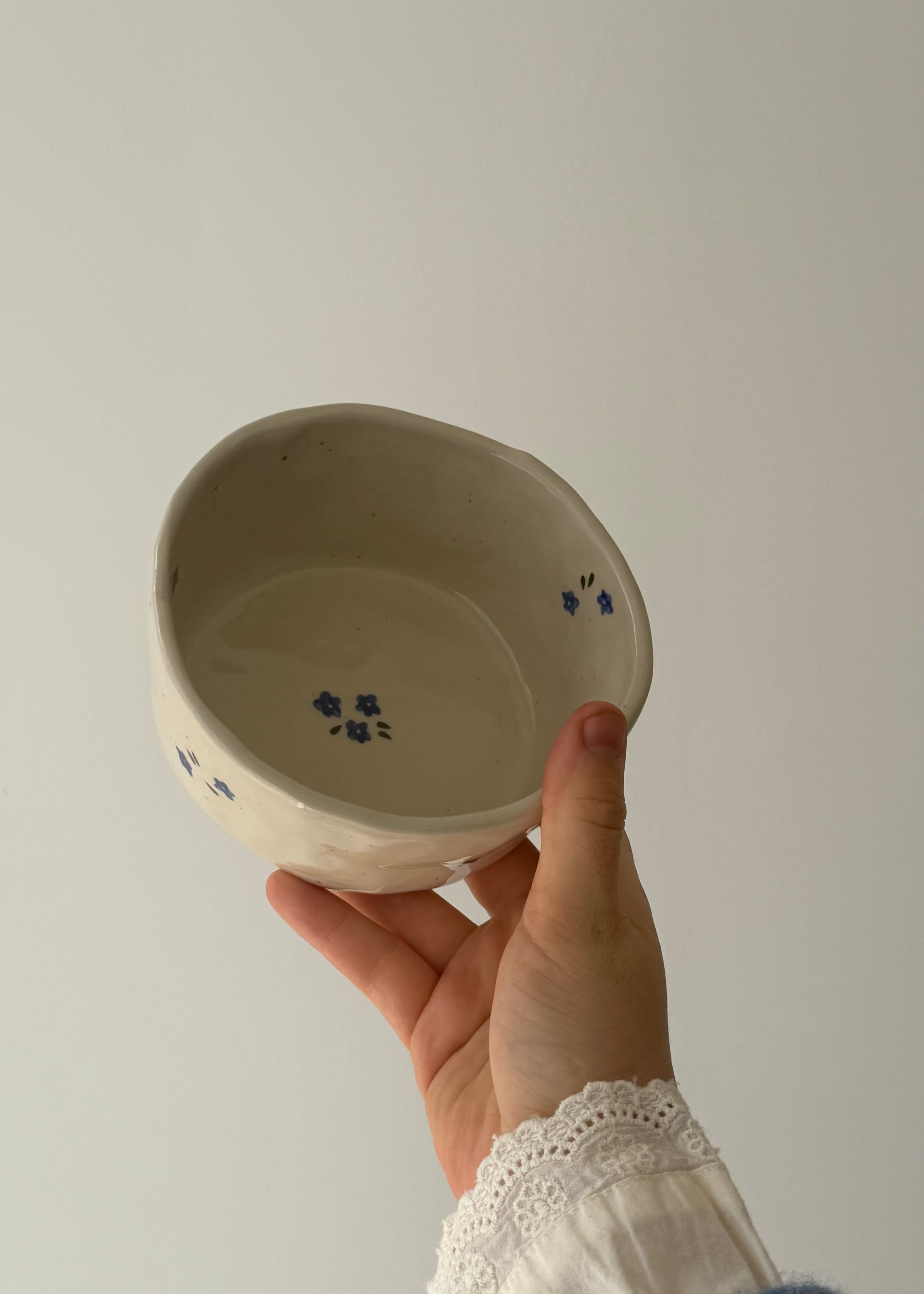 Denim Cereal Bowl