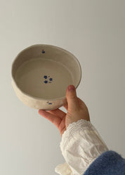Denim Pet Bowl