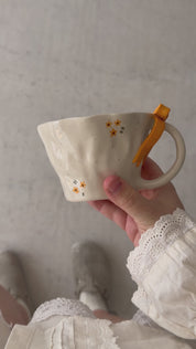 Sunflower Bow Mug