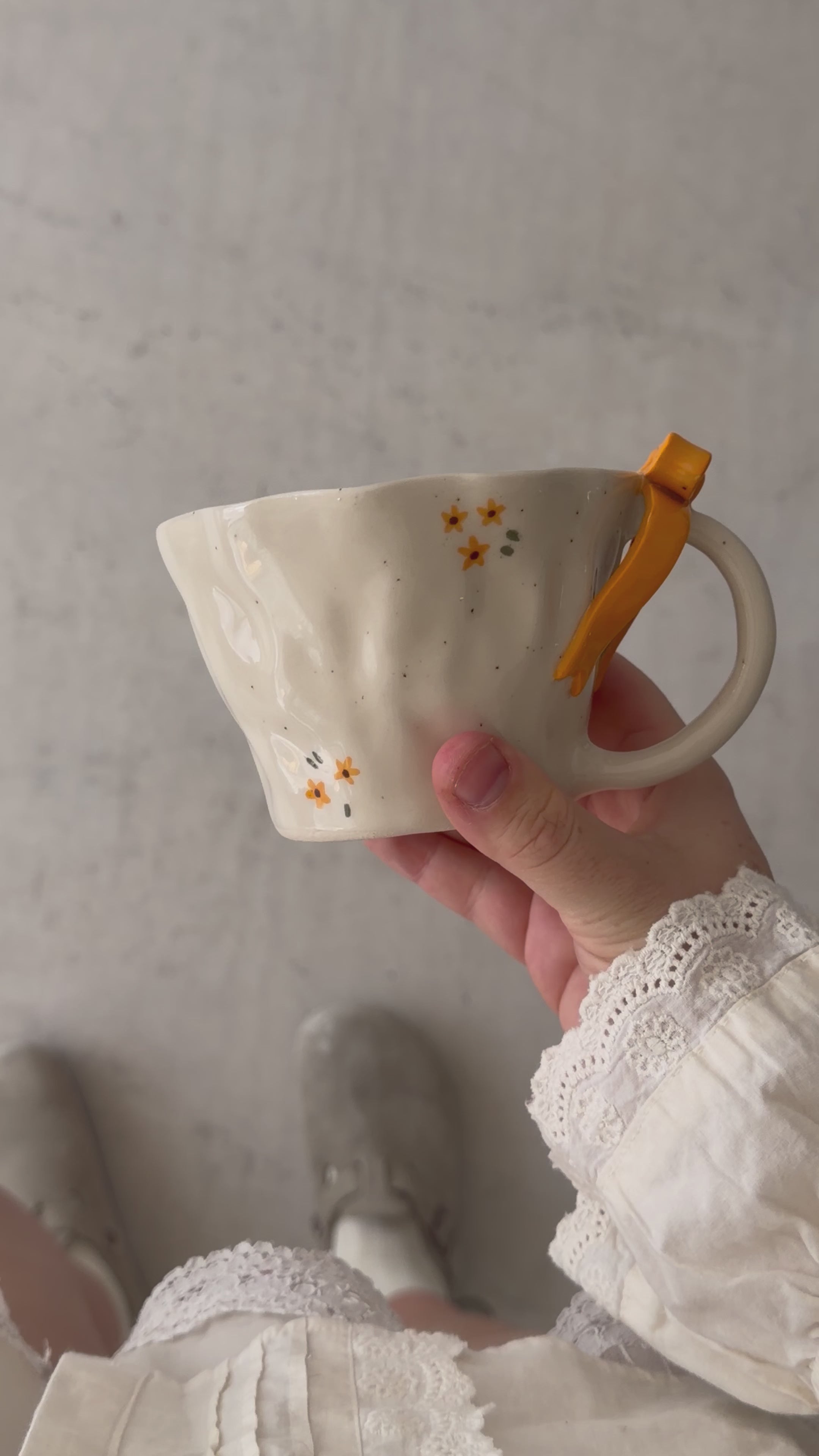 Sunflower Bow Mug