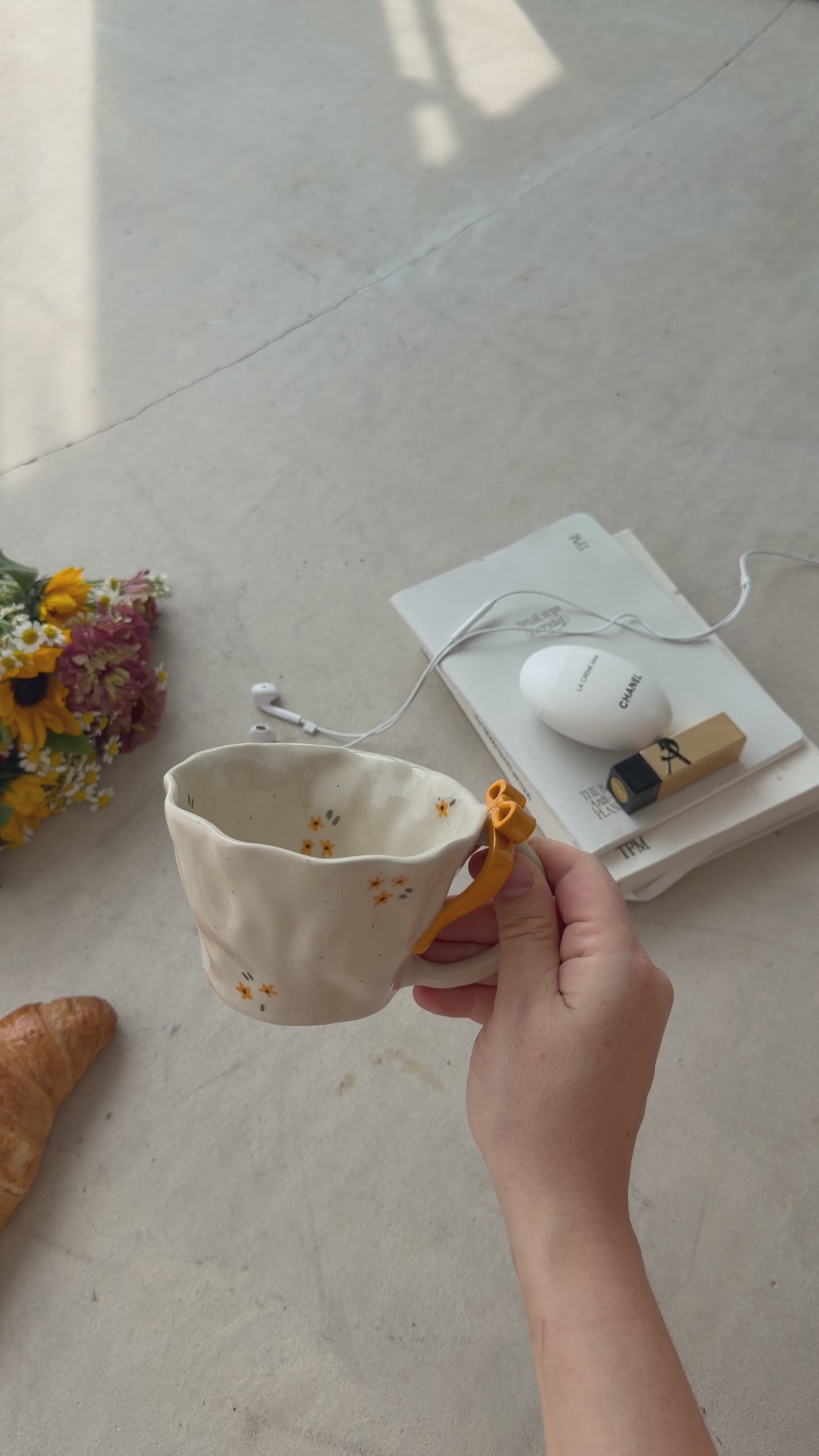 Sunflower Bow Mug