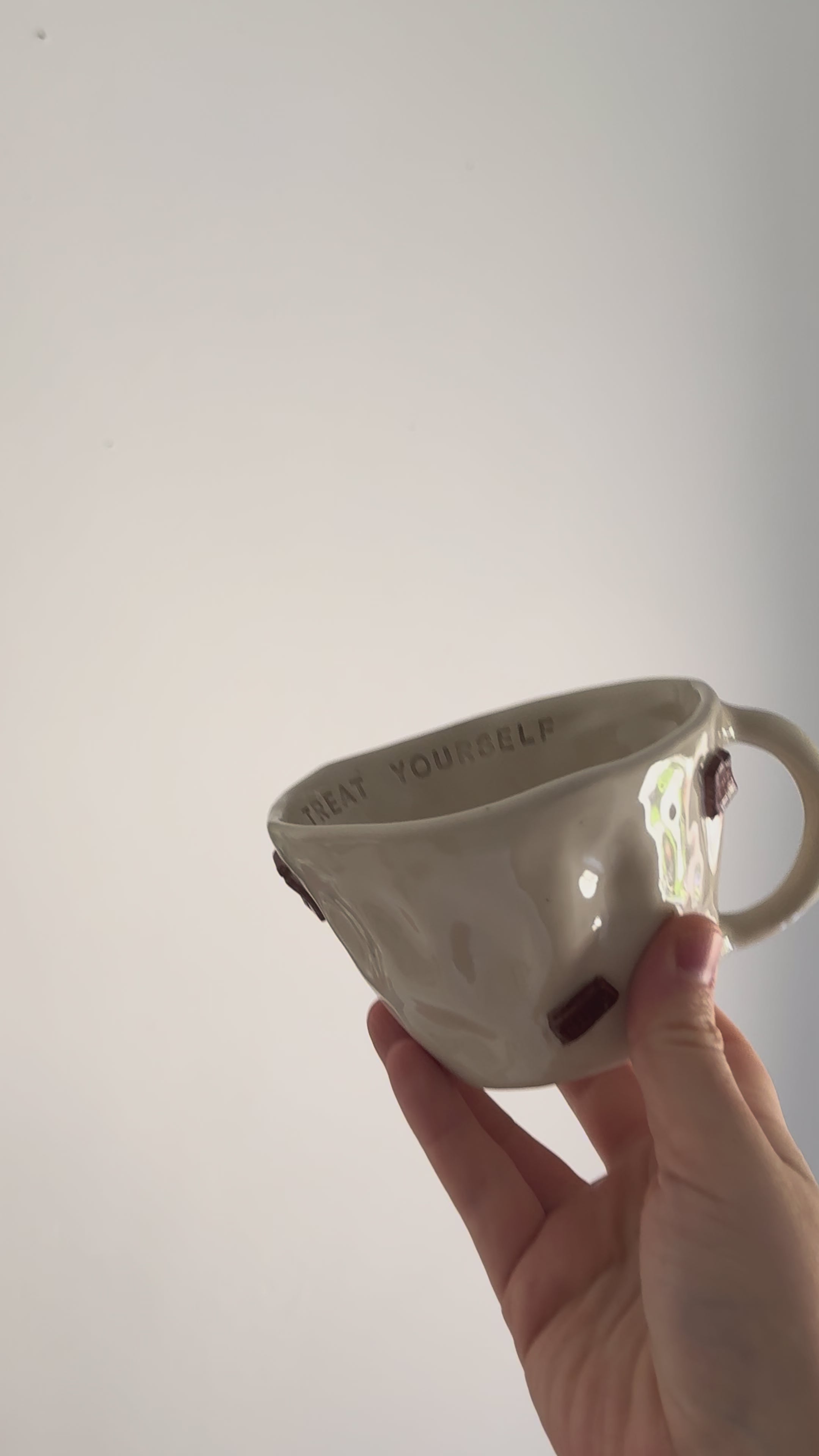 Treat Yourself Chocolate Mug